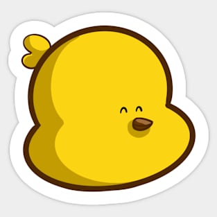 Cute Kawaii Chick Sticker